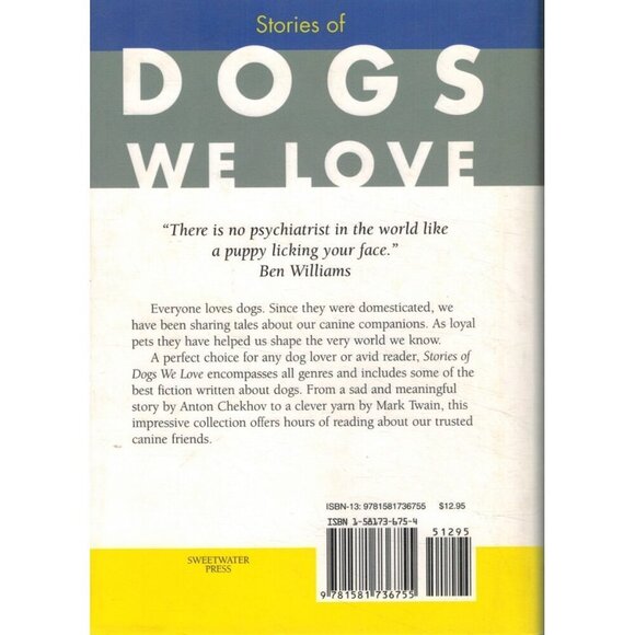 STORIES OF DOGS WE LOVE by L, Beam 2001 Hardcover - Picture 2 of 2